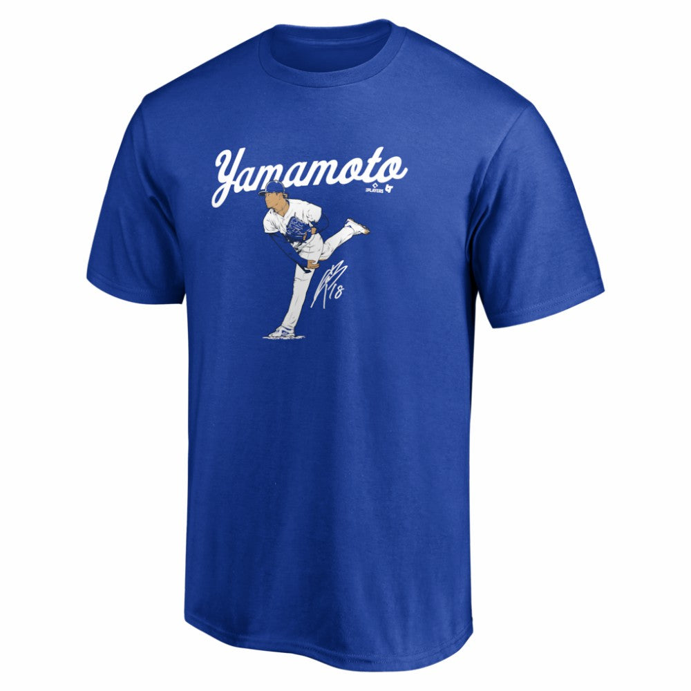 Yoshinobu Yamamoto Los Angeles Dodgers BreakingT Unisex Ace T-Shirt - MLB T-shirts