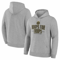 Gray Washington Wizards Hoops For Troops Hoodie | NBA