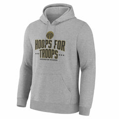 Gray Washington Wizards Hoops For Troops Hoodie | NBA