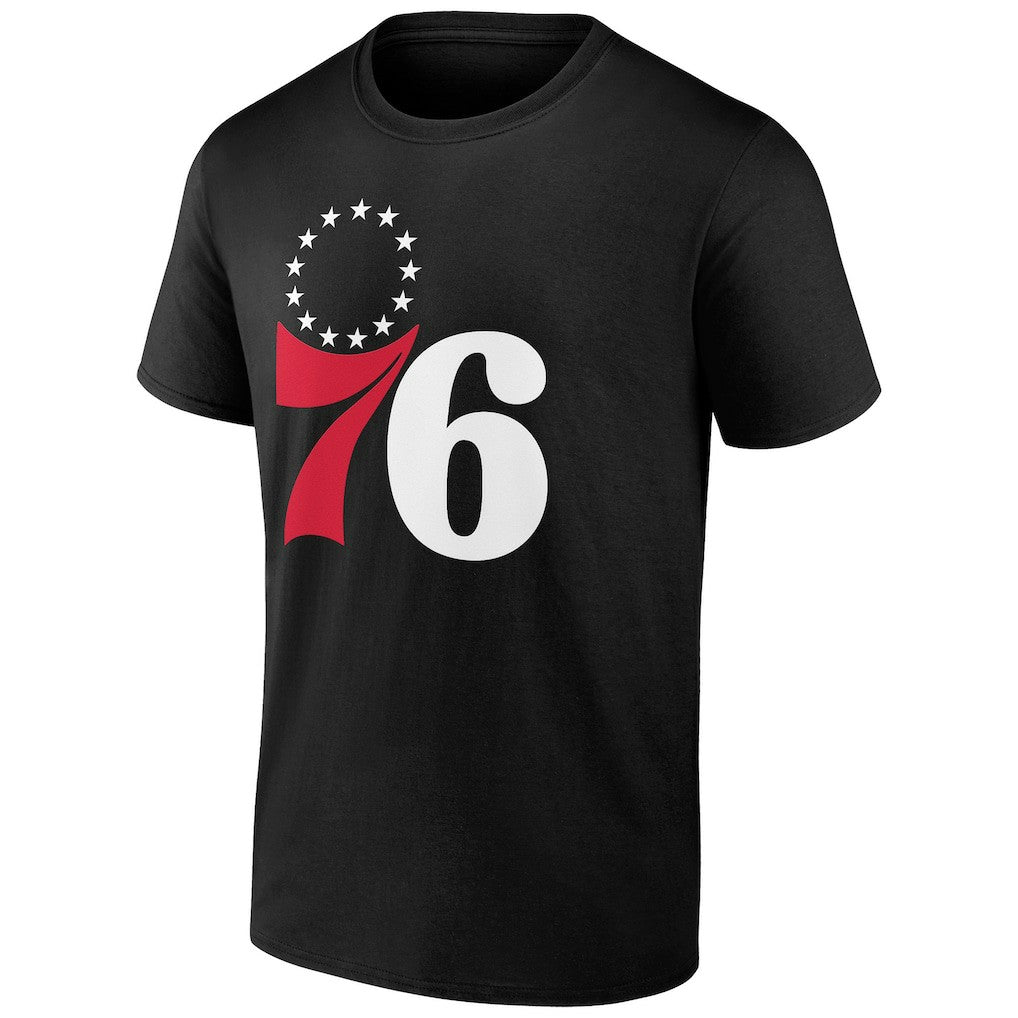 Black Philadelphia 76ers Hip Hop Mascot T-Shirt | NBA