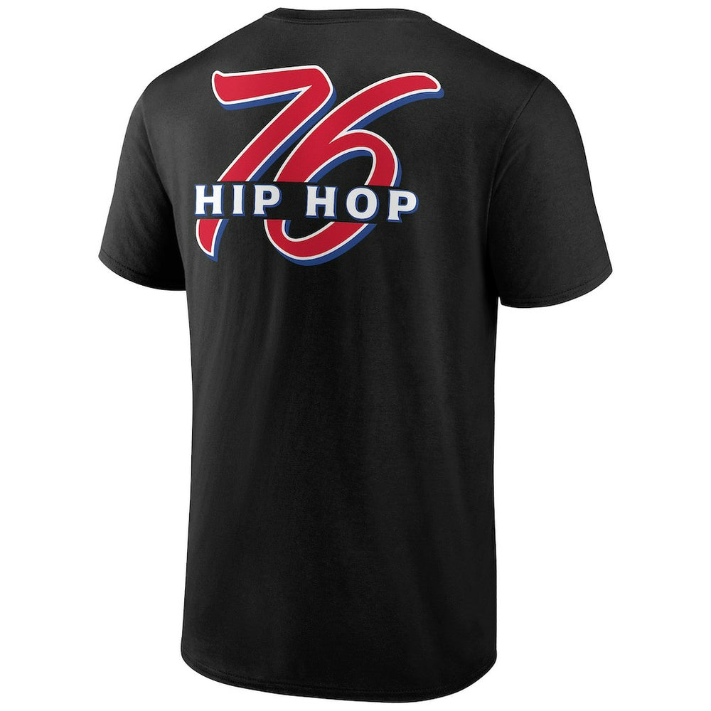 Black Philadelphia 76ers Hip Hop Mascot T-Shirt | NBA