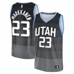 Black Lauri Markkanen Utah Jazz Youth 2025/26 City Edition Fastbreak Jersey | NBA