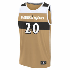 Gold Alex Sarr Washington Wizards Youth 2025/26 City Edition Fastbreak Jersey | NBA