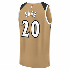 Gold Alex Sarr Washington Wizards Youth 2025/26 City Edition Fastbreak Jersey | NBA