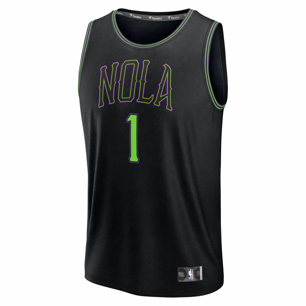 Black Zion Williamson New Orleans Pelicans Youth 2025/26 City Edition Fastbreak Jersey | NBA