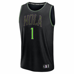 Black Zion Williamson New Orleans Pelicans Youth 2025/26 City Edition Fastbreak Jersey | NBA