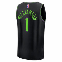 Black Zion Williamson New Orleans Pelicans Youth 2025/26 City Edition Fastbreak Jersey | NBA