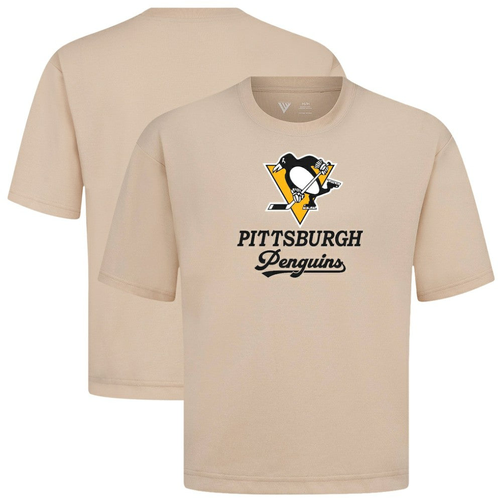 Pittsburgh Penguins Levelwear Team Surge Luxe Signature Knit T-Shirt -  NHL T-shirts