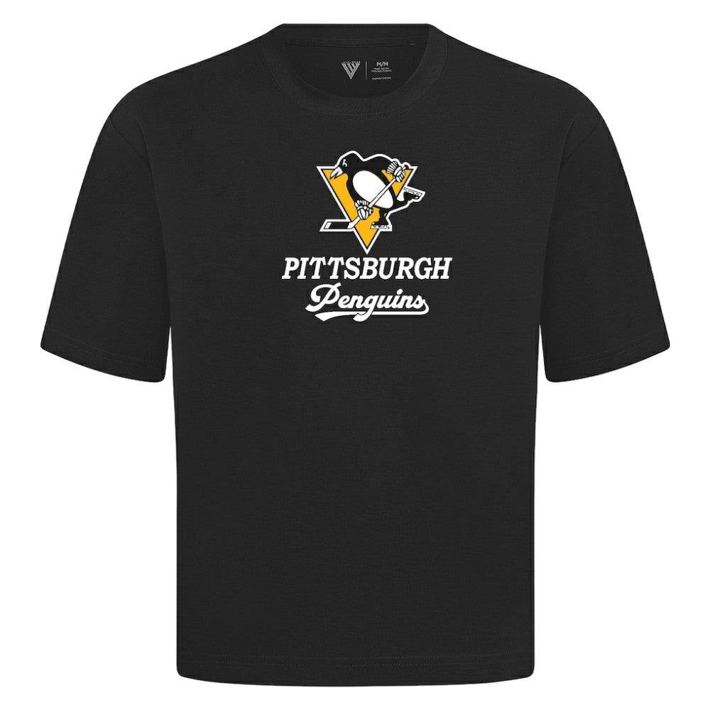 Pittsburgh Penguins Levelwear Team Surge Luxe Signature Knit T-Shirt -  NHL T-shirts