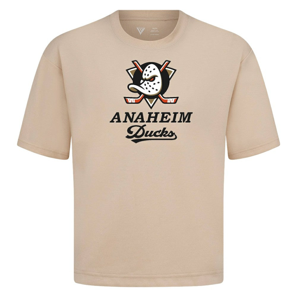 Anaheim Ducks Levelwear Team Surge Luxe Signature Knit T-Shirt -  NHL T-shirts