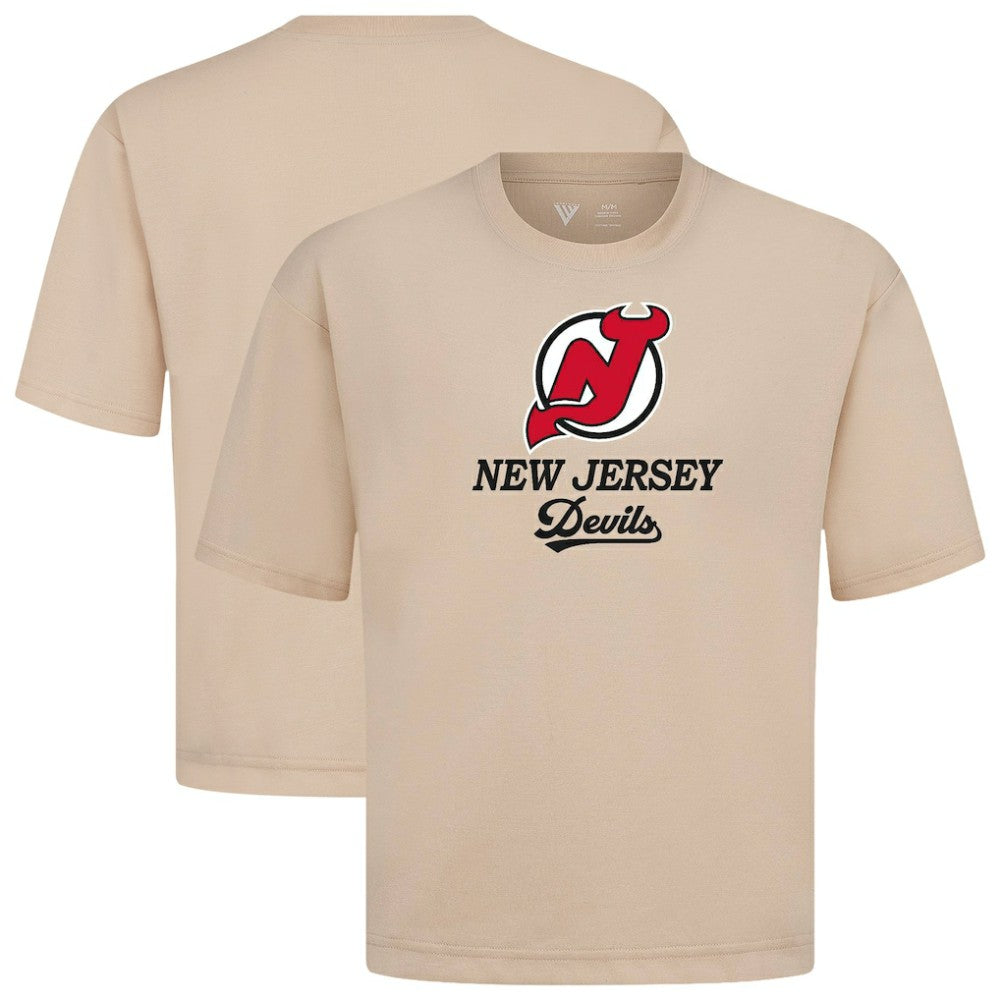 New Jersey Devils Levelwear Team Surge Luxe Signature Knit T-Shirt -  NHL T-shirts