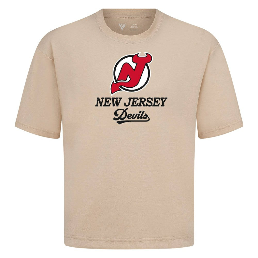 New Jersey Devils Levelwear Team Surge Luxe Signature Knit T-Shirt -  NHL T-shirts