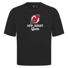 New Jersey Devils Levelwear Team Surge Luxe Signature Knit T-Shirt -  NHL T-shirts
