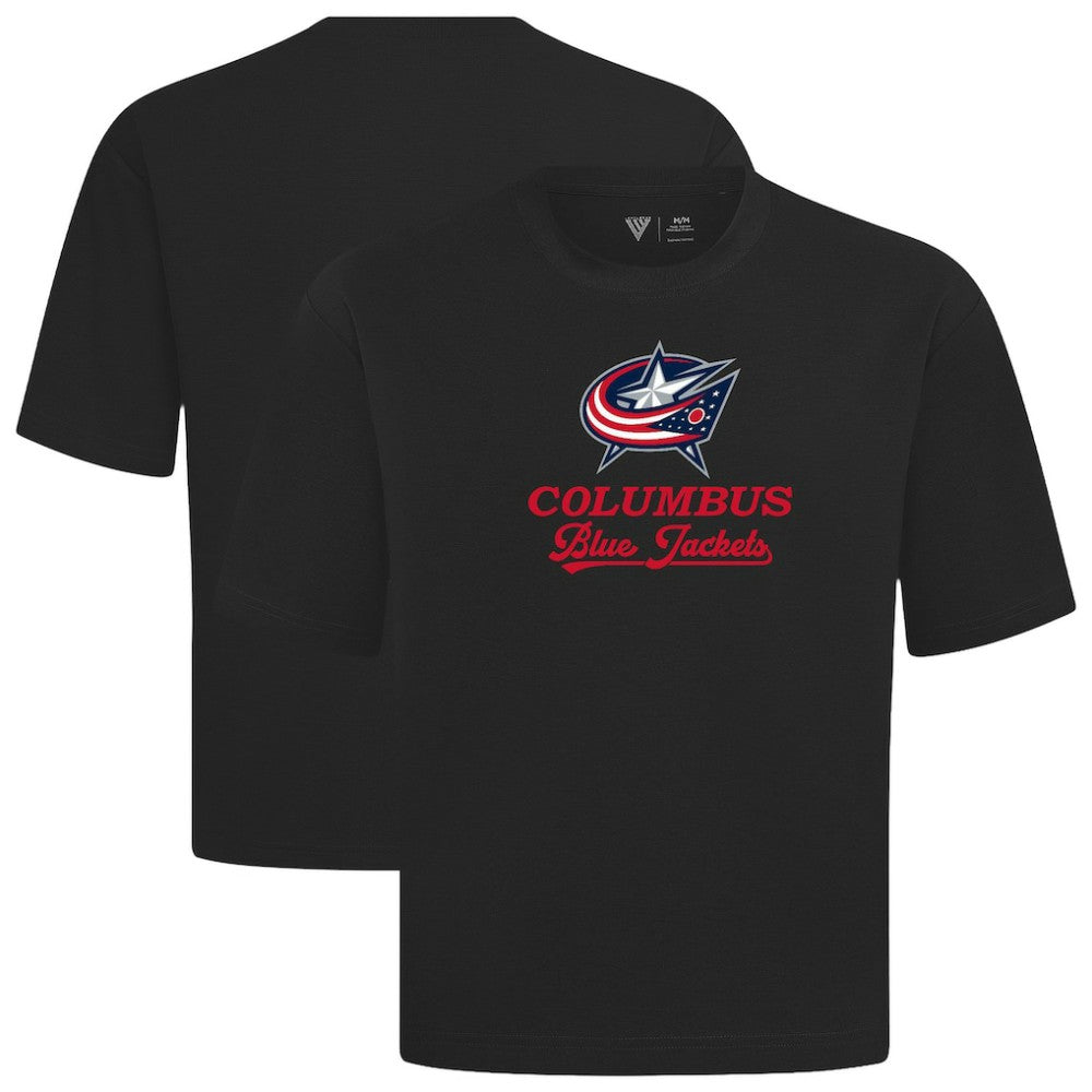 Columbus Blue Jackets Levelwear Team Surge Luxe Signature Knit T-Shirt -  NHL T-shirts