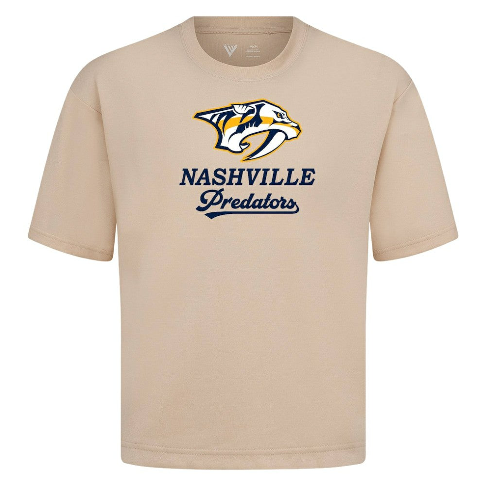Nashville Predators Levelwear Team Surge Luxe Signature Knit T-Shirt -  NHL T-shirts
