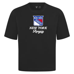 New York Rangers Levelwear Team Surge Luxe Signature Knit T-Shirt -  NHL T-shirts