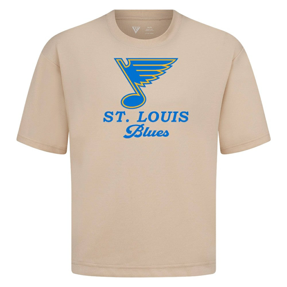 St. Louis Blues Levelwear Team Surge Luxe Signature Knit T-Shirt -  NHL T-shirts