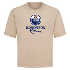 Edmonton Oilers Levelwear Team Surge Luxe Signature Knit T-Shirt -  NHL T-shirts
