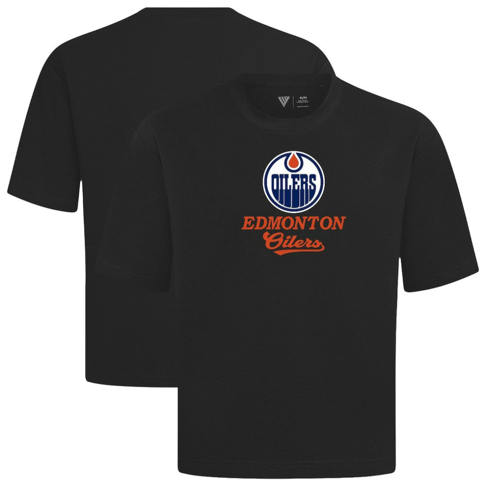 Edmonton Oilers Levelwear Team Surge Luxe Signature Knit T-Shirt -  NHL T-shirts