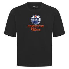 Edmonton Oilers Levelwear Team Surge Luxe Signature Knit T-Shirt -  NHL T-shirts