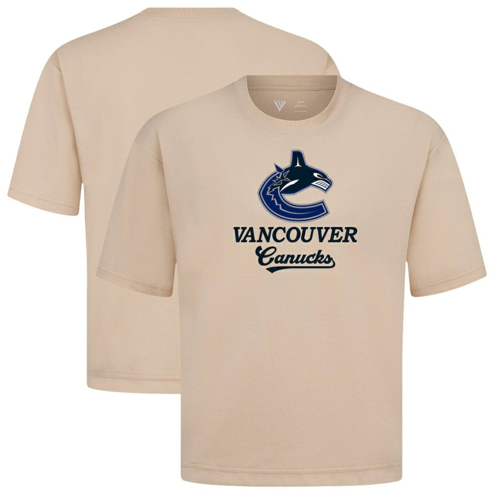 Vancouver Canucks Levelwear Team Surge Luxe Signature Knit T-Shirt -  NHL T-shirts