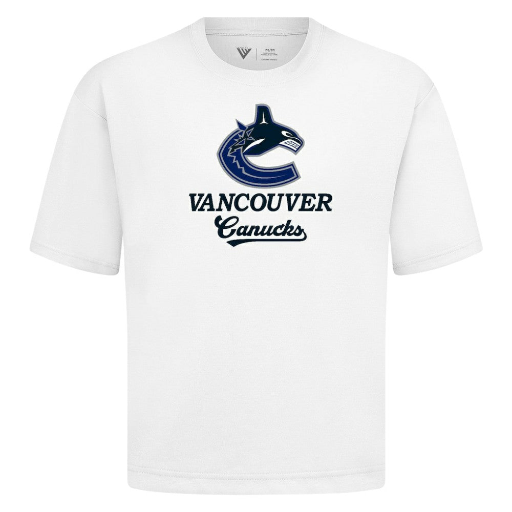 Vancouver Canucks Levelwear Team Surge Luxe Signature Knit T-Shirt -  NHL T-shirts