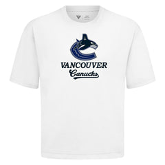 Vancouver Canucks Levelwear Team Surge Luxe Signature Knit T-Shirt -  NHL T-shirts