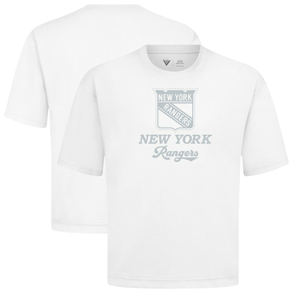 New York Rangers Levelwear Shadow Surge Luxe Signature Knit T-Shirt -  NHL T-shirts