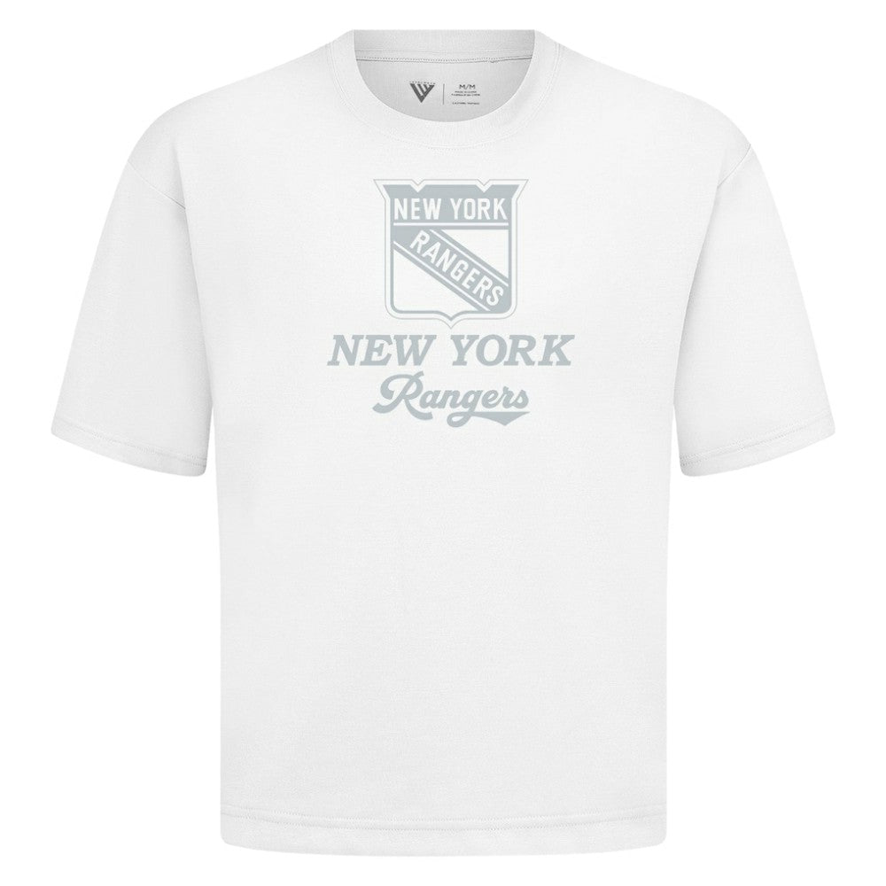 New York Rangers Levelwear Shadow Surge Luxe Signature Knit T-Shirt -  NHL T-shirts