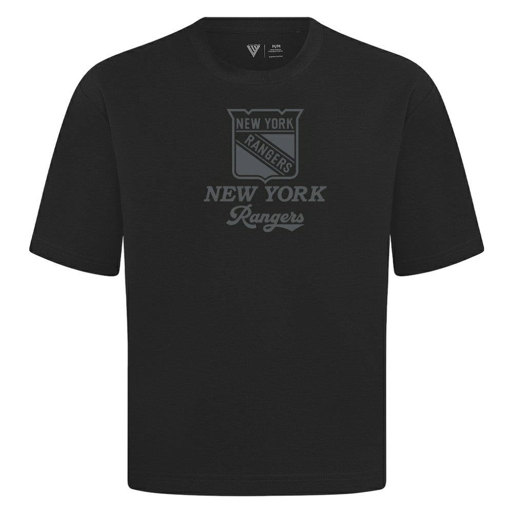 New York Rangers Levelwear Shadow Surge Luxe Signature Knit T-Shirt -  NHL T-shirts