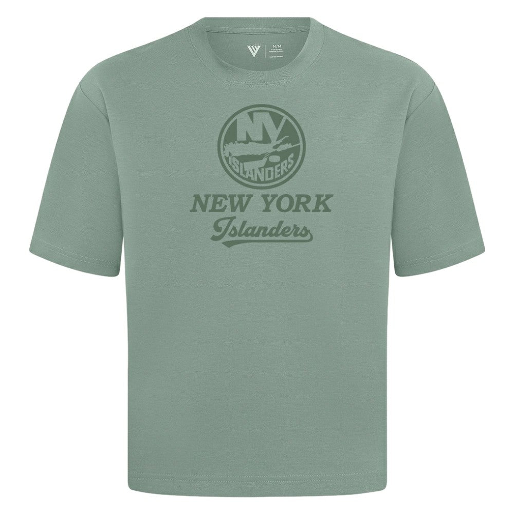 New York Islanders Levelwear Shadow Surge Luxe Signature Knit T-Shirt -  NHL T-shirts