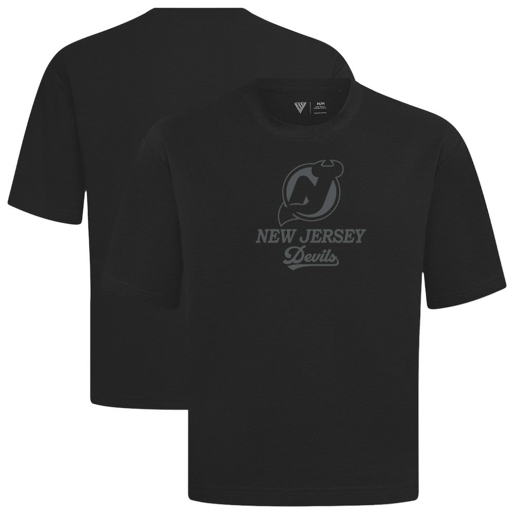New Jersey Devils Levelwear Shadow Surge Luxe Signature Knit T-Shirt -  NHL T-shirts