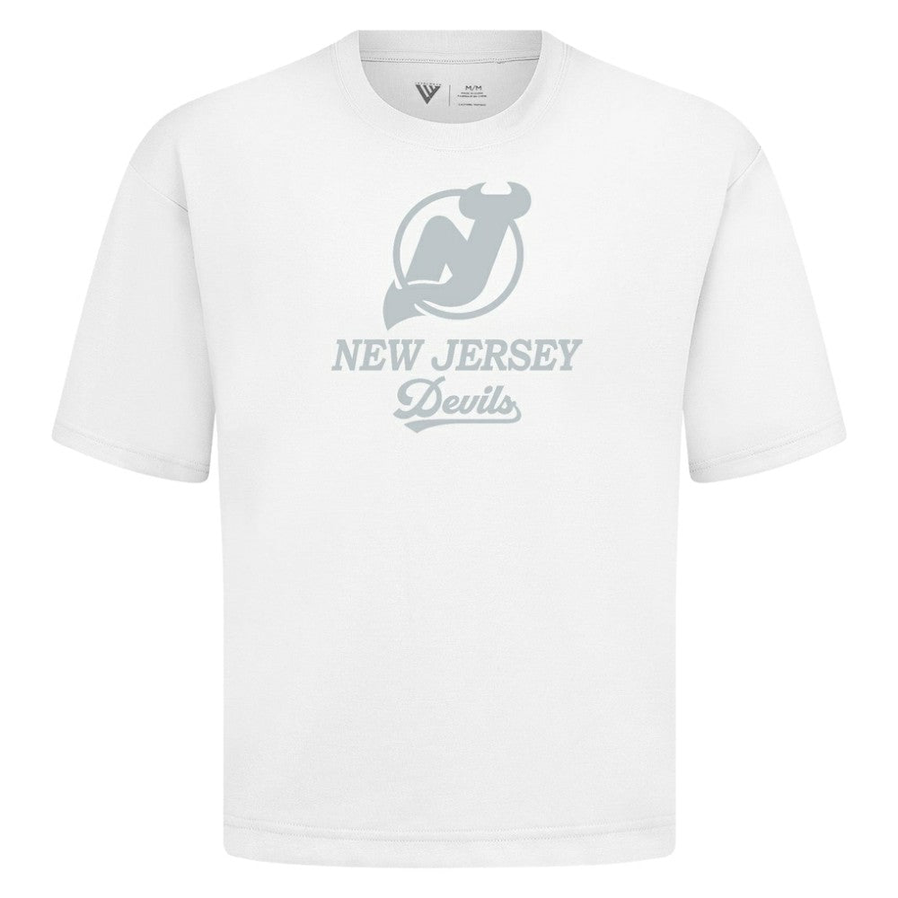 New Jersey Devils Levelwear Shadow Surge Luxe Signature Knit T-Shirt -  NHL T-shirts