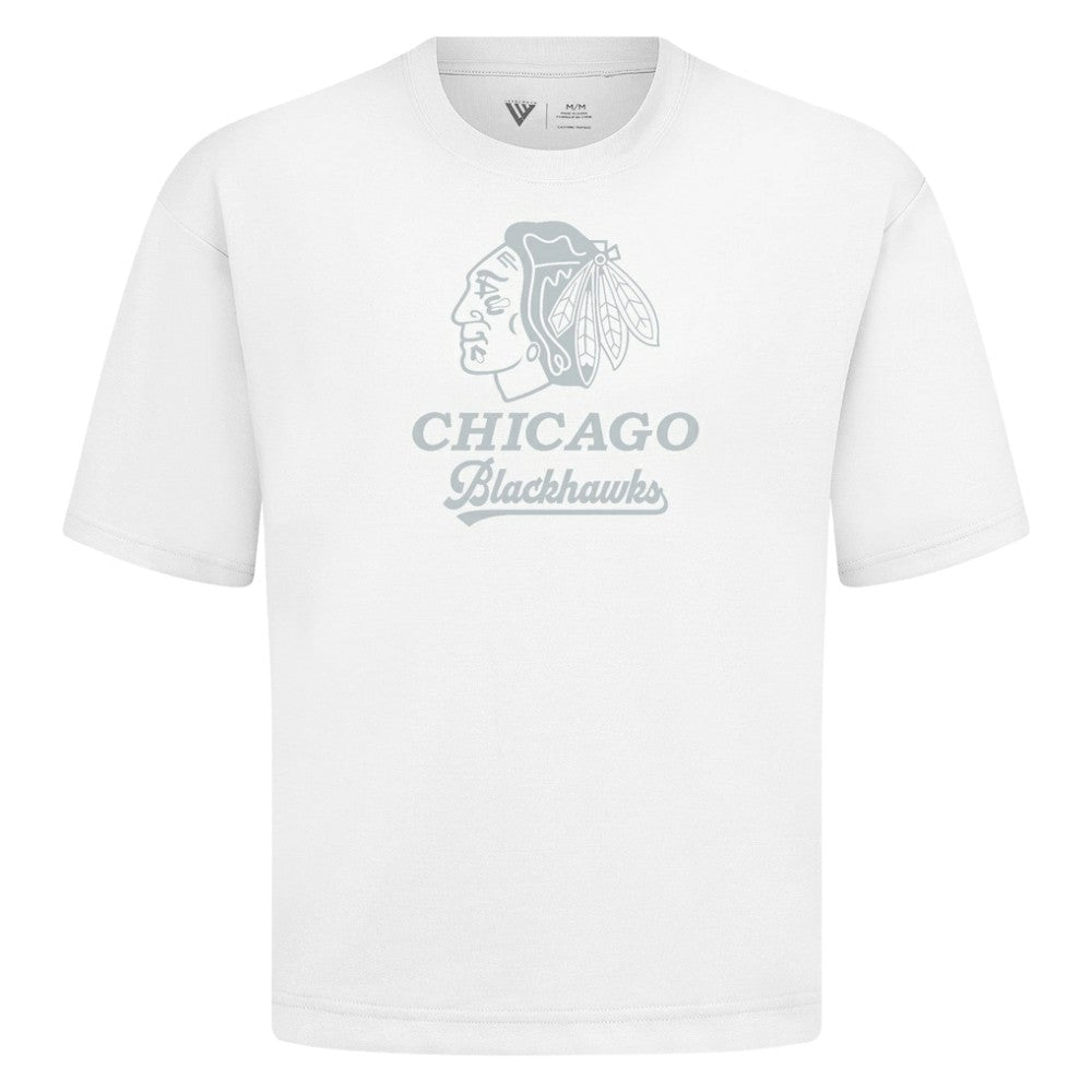 Chicago Blackhawks Levelwear Shadow Surge Luxe Signature Knit T-Shirt -  NHL T-shirts
