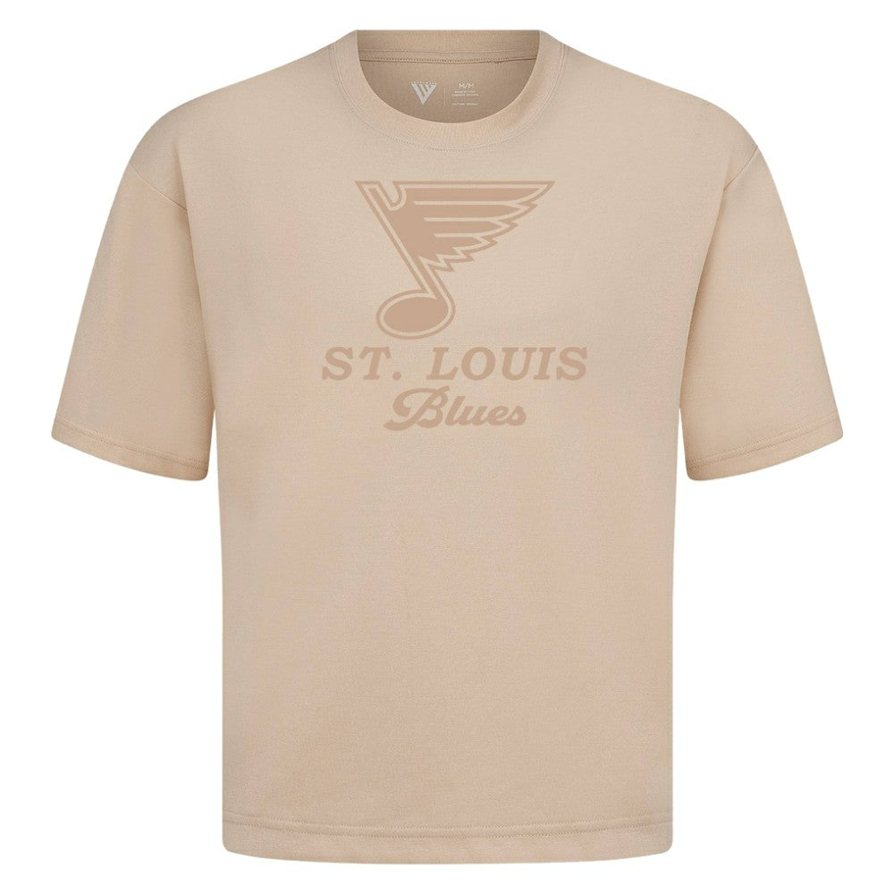 St. Louis Blues Levelwear Shadow Surge Luxe Signature Knit T-Shirt -  NHL T-shirts