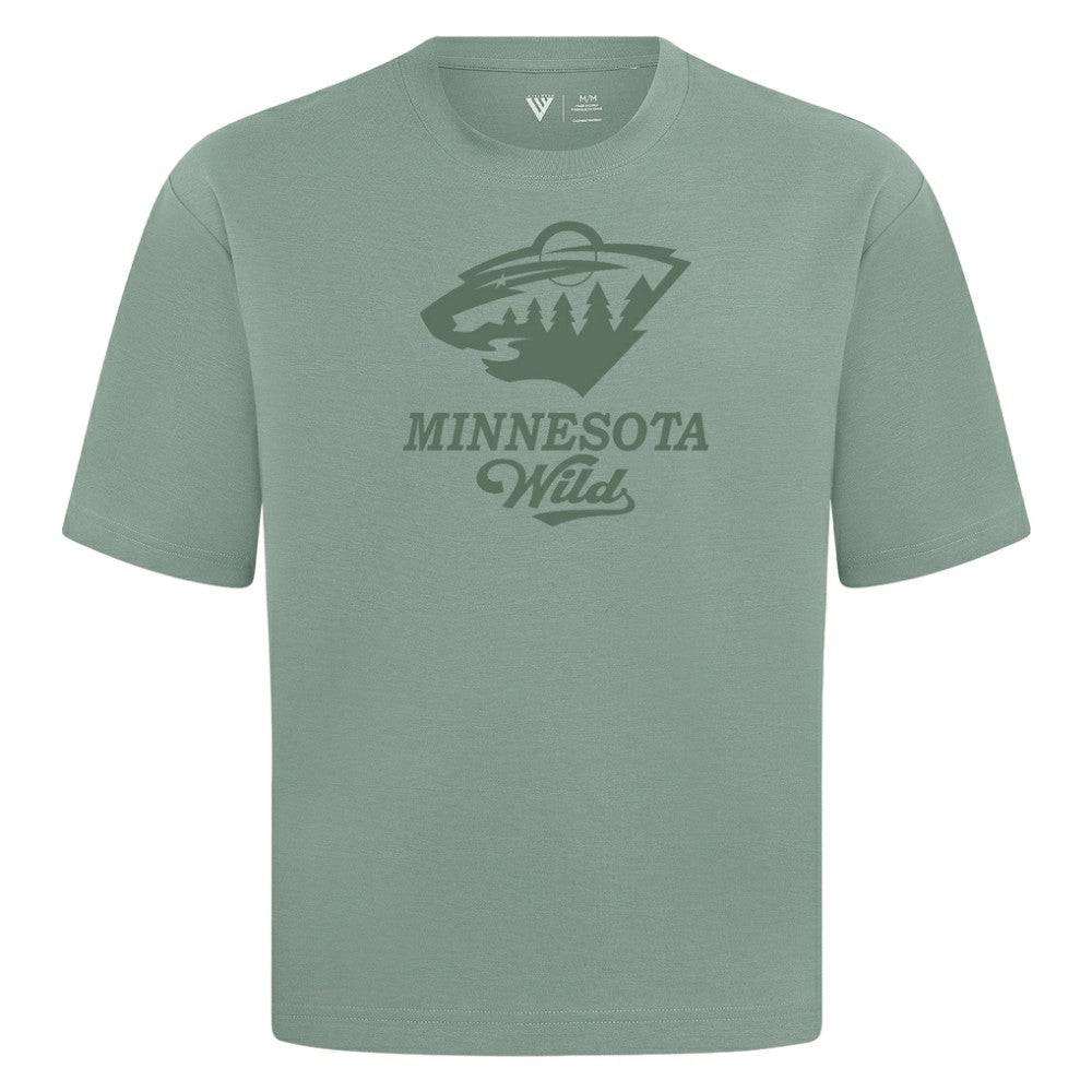 Minnesota Wild Levelwear Shadow Surge Luxe Signature Knit T-Shirt -  NHL T-shirts