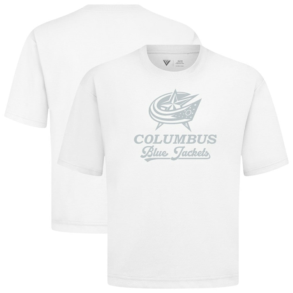 Columbus Blue Jackets Levelwear Shadow Surge Luxe Signature Knit T-Shirt -  NHL T-shirts