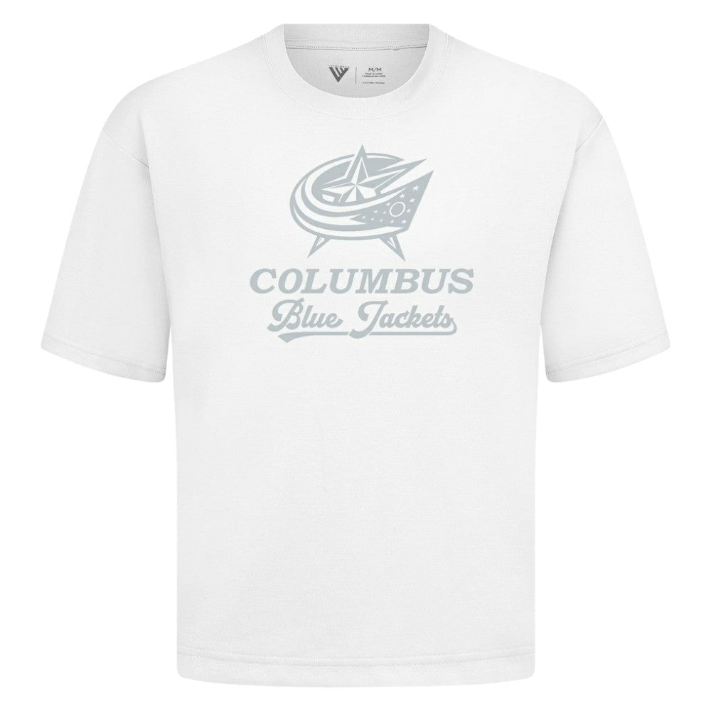 Columbus Blue Jackets Levelwear Shadow Surge Luxe Signature Knit T-Shirt -  NHL T-shirts