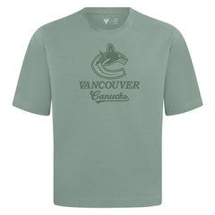 Vancouver Canucks Levelwear Shadow Surge Luxe Signature Knit T-Shirt -  NHL T-shirts