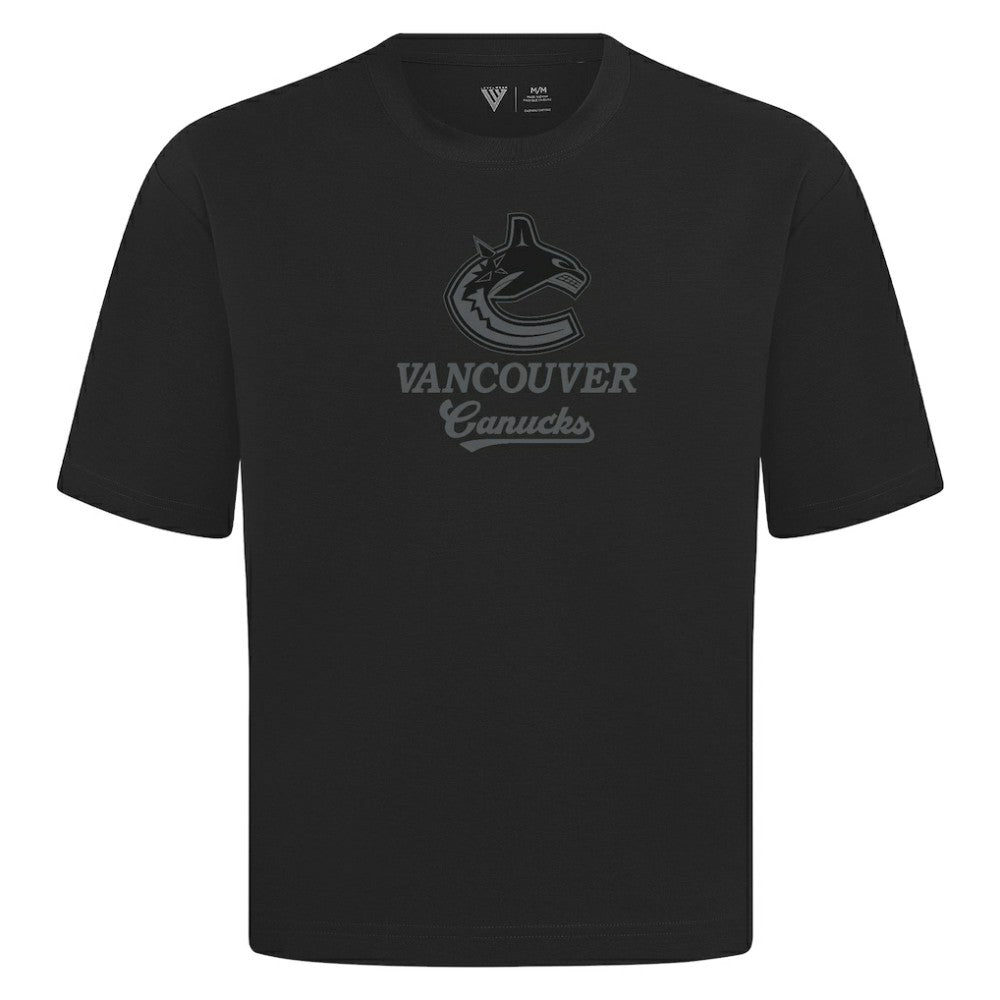 Vancouver Canucks Levelwear Shadow Surge Luxe Signature Knit T-Shirt -  NHL T-shirts