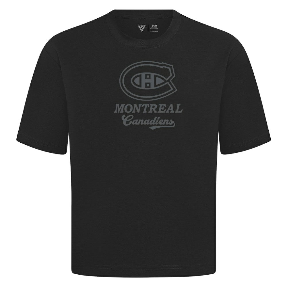 Montreal Canadiens Levelwear Shadow Surge Luxe Signature Knit T-Shirt -  NHL T-shirts