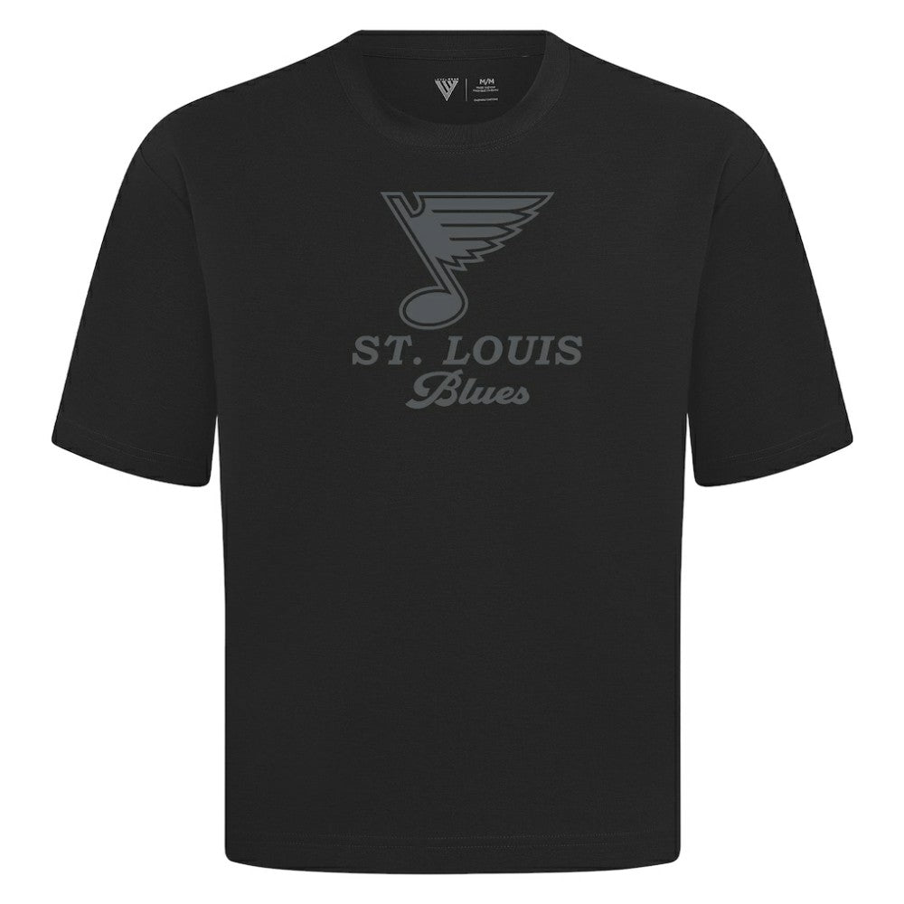 St. Louis Blues Levelwear Shadow Surge Luxe Signature Knit T-Shirt -  NHL T-shirts