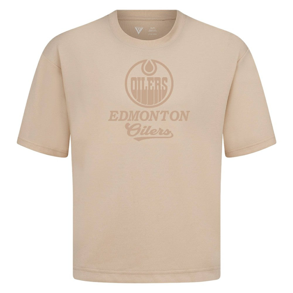 Edmonton Oilers Levelwear Shadow Surge Luxe Signature Knit T-Shirt -  NHL T-shirts