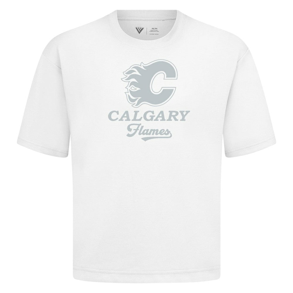 Calgary Flames Levelwear Shadow Surge Luxe Signature Knit T-Shirt -  NHL T-shirts