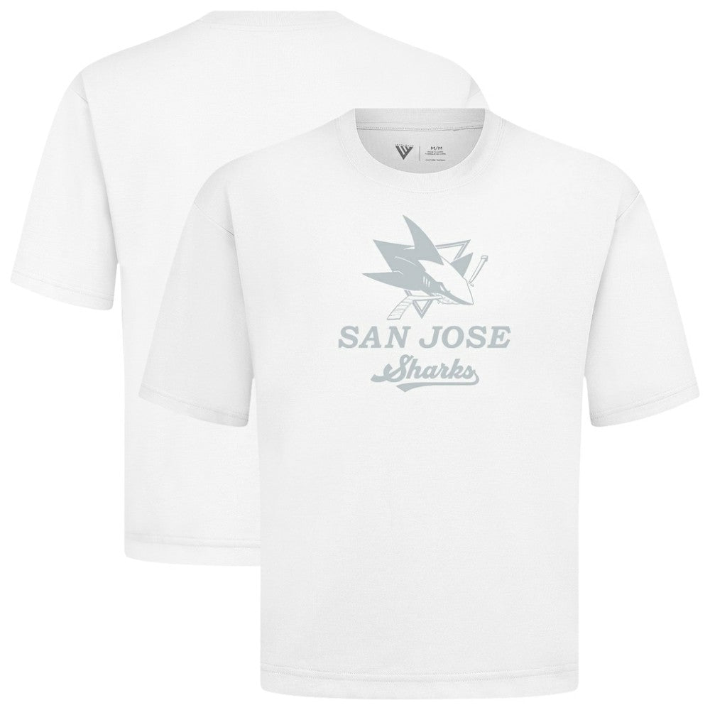 San Jose Sharks Levelwear Shadow Surge Luxe Signature Knit T-Shirt -  NHL T-shirts