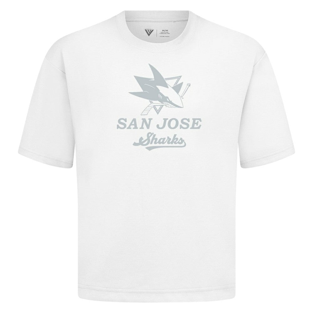 San Jose Sharks Levelwear Shadow Surge Luxe Signature Knit T-Shirt -  NHL T-shirts