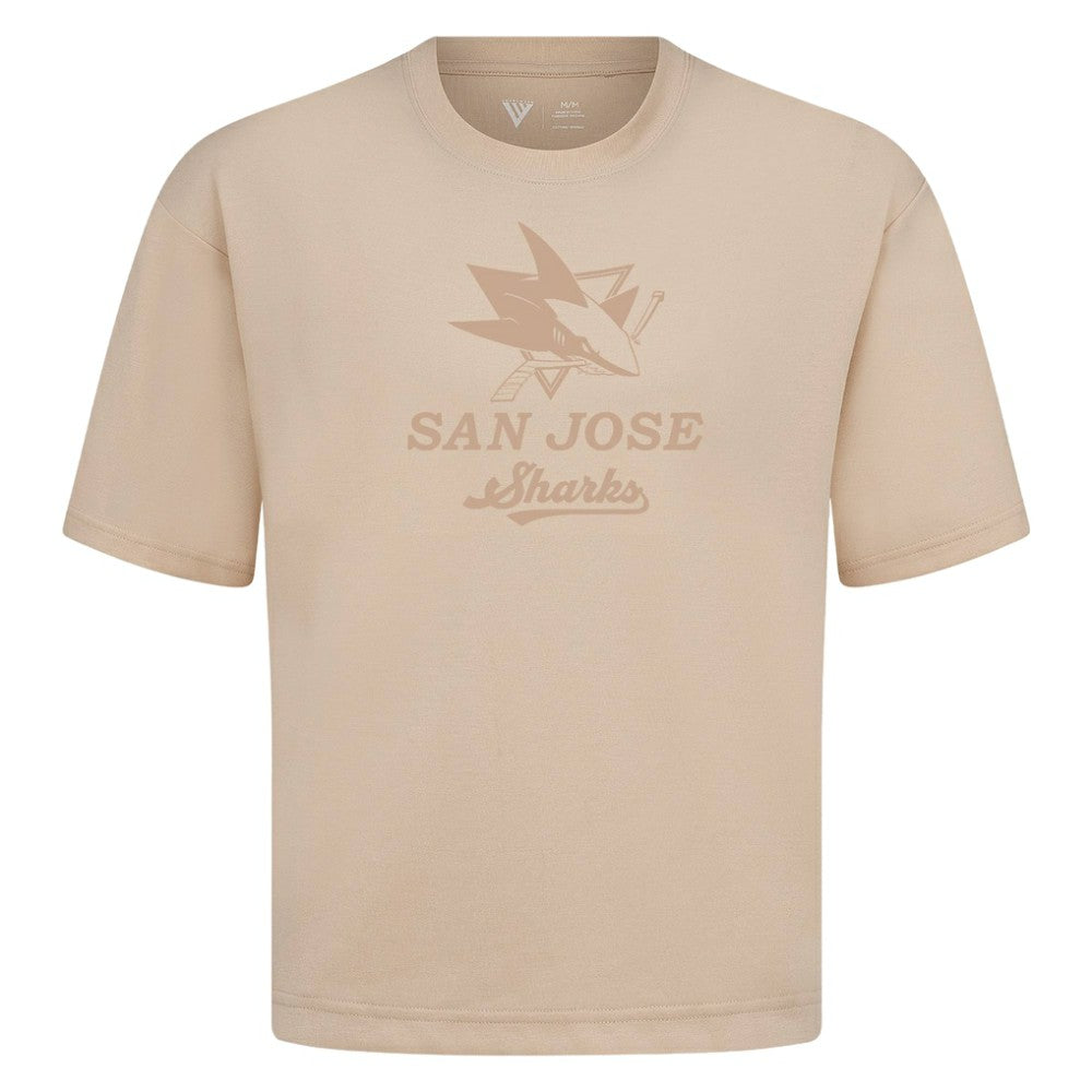 San Jose Sharks Levelwear Shadow Surge Luxe Signature Knit T-Shirt -  NHL T-shirts