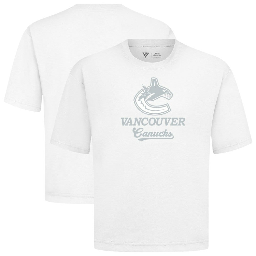Vancouver Canucks Levelwear Shadow Surge Luxe Signature Knit T-Shirt -  NHL T-shirts