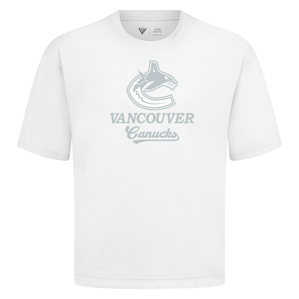 Vancouver Canucks Levelwear Shadow Surge Luxe Signature Knit T-Shirt -  NHL T-shirts