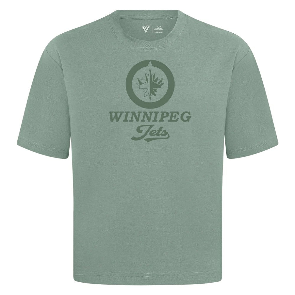 Winnipeg Jets Levelwear Shadow Surge Luxe Signature Knit T-Shirt -  NHL T-shirts